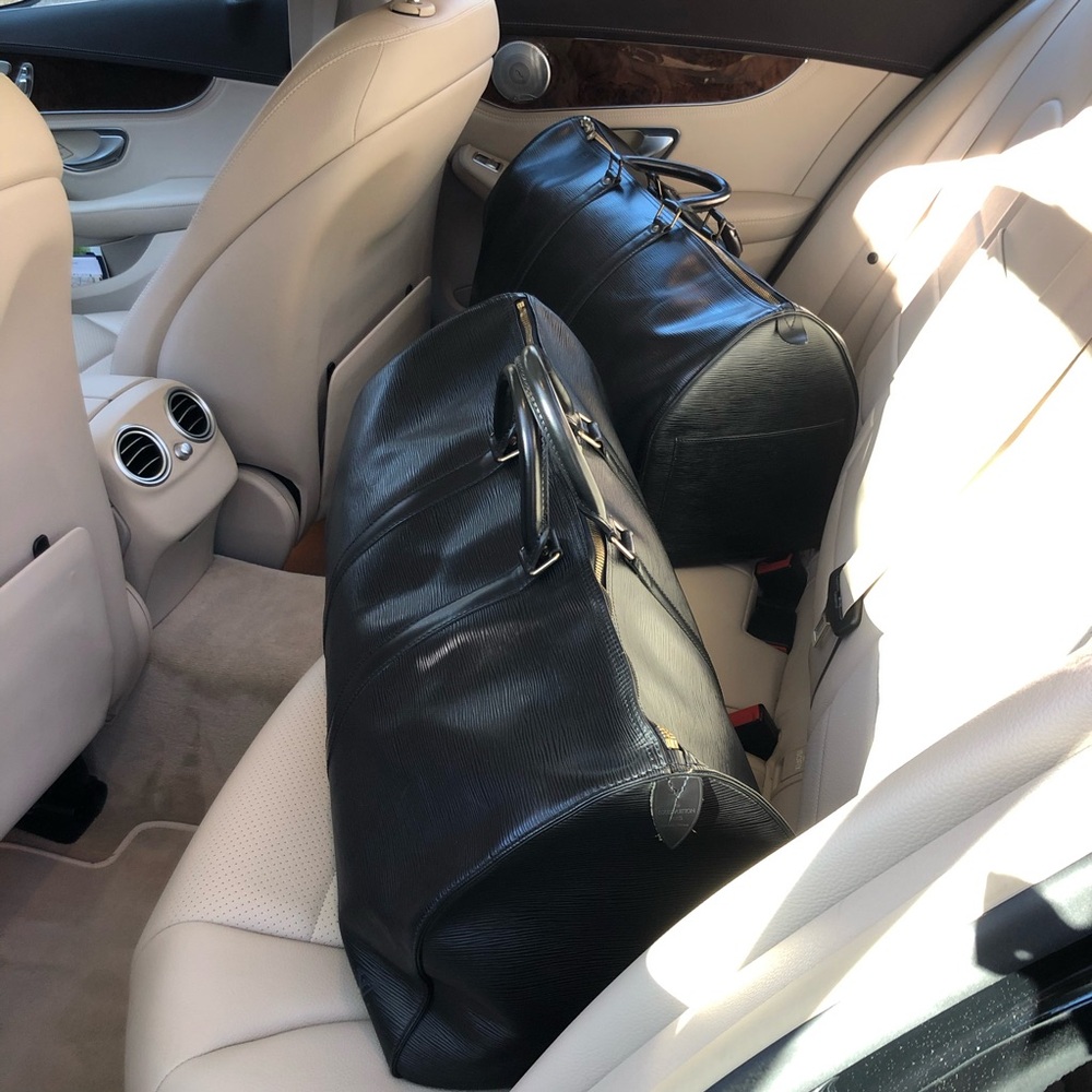 Louis Vuitton Black Epi 4 Piece Travel Set - Picture 6 of 10